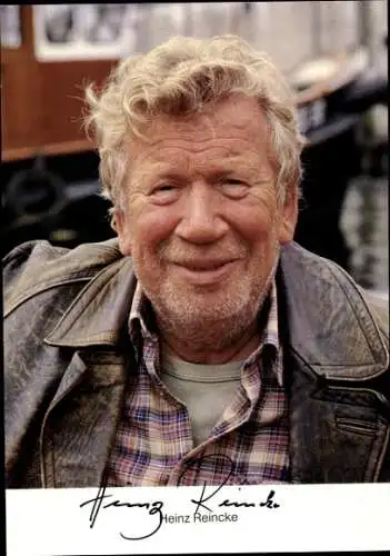 Ak Schauspieler Heinz Reincke, Portrait, Autogramm