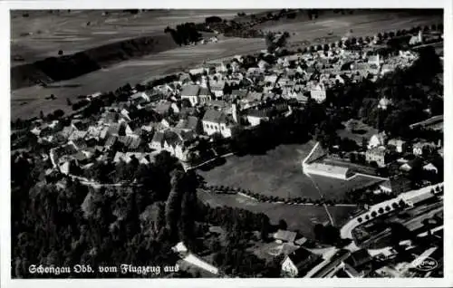 Ak Schongau in Oberbayern, Fliegeraufnahme