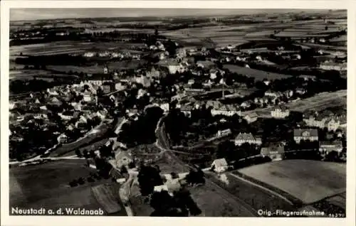 Ak Neustadt an der Waldnaab, Fliegeraufnahme