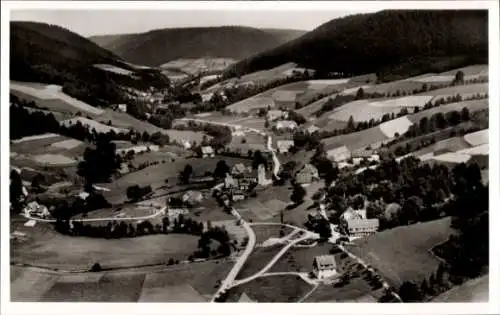 Ak Reinerzau Alpirsbach im Schwarzwald, Fliegeraufnahme