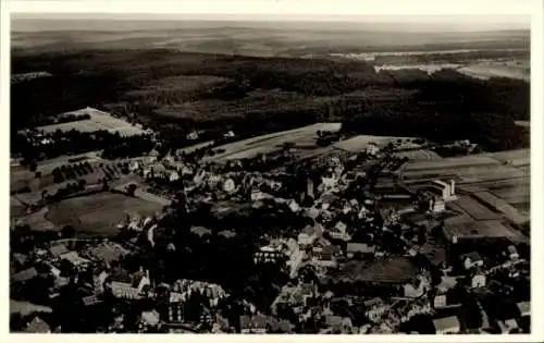 Ak Schömberg im Schwarzwald Württemberg, Fliegeraufnahme