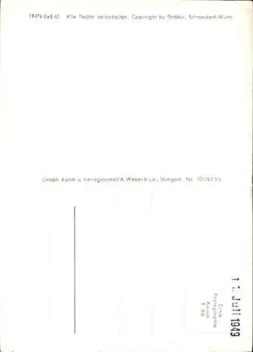 Ak Jugenheim an der Bergstraße Hessen, Fliegeraufnahme, Erholungsheim Deutsche Bank