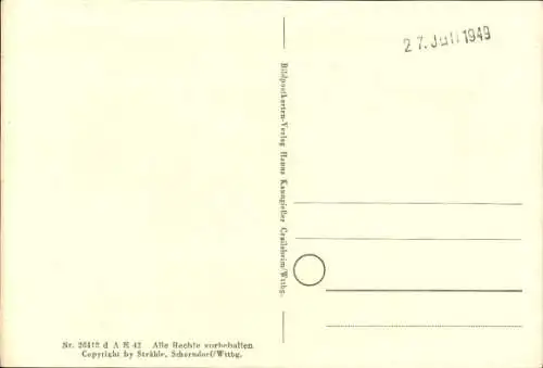 Ak Erlenbach in Baden, Fliegeraufnahme