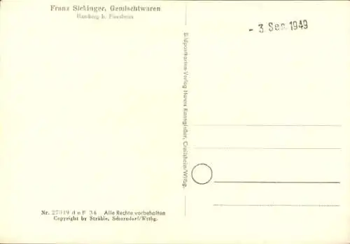 Ak Hamberg Neuhausen im Enzkreis Baden Württemberg, Fliegeraufnahme