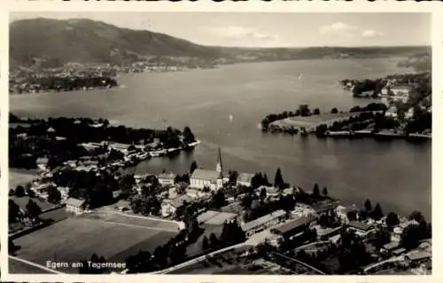 Foto Rottach Egern in Oberbayern, Fliegeraufnahme