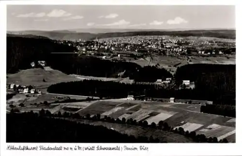 Ak Freudenstadt im Schwarzwald, Fliegeraufnahme