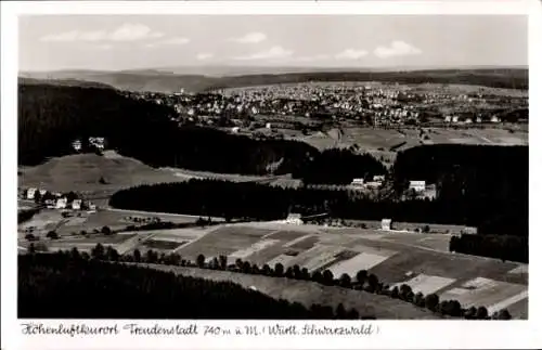 Ak Freudenstadt im Schwarzwald, Fliegeraufnahme