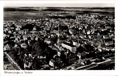 Ak Schwenningen am Neckar, Fliegeraufnahme