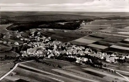 Ak Riedöschingen Blumberg am Schwarzwald, Fliegeraufnahme