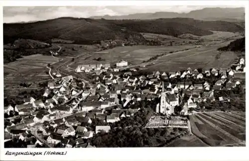 Ak Rangendingen im Zollernalbkreis, Fliegeraufnahme