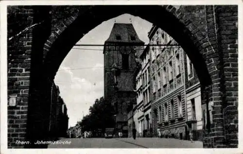 Ak Toruń Thorn Westpreußen, Johanniskirche