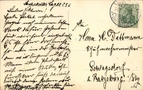 Ak Lockstedt in Holstein, Lockstedter Lager, Soldatenheim