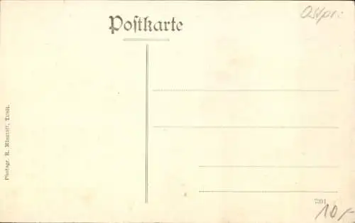 Ak Sowjetsk Tilsit Ostpreußen, Deutsche Straße, Rathaus, Deutsche Kirche