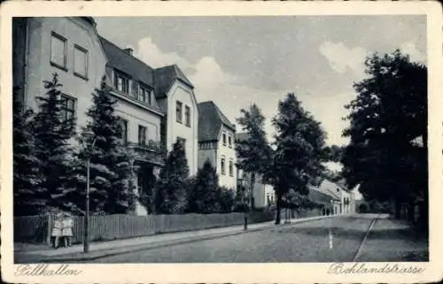 Ak Dobrowolsk Pillkallen Ostpreußen, Bohlandstraße