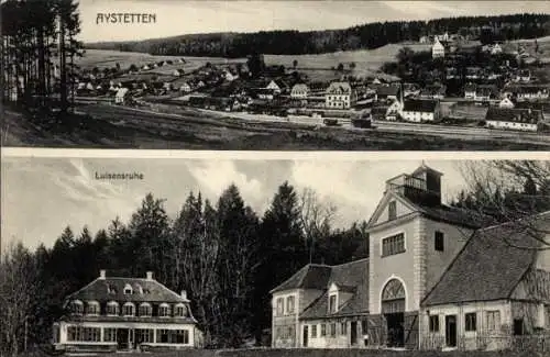 Ak Aystetten Ajstetten Kreis Augsburg, Luisensruhe, Panorama