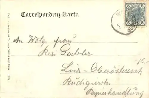 Ak Wolkersdorf im Weinviertel Niederösterreich, Bahnallee