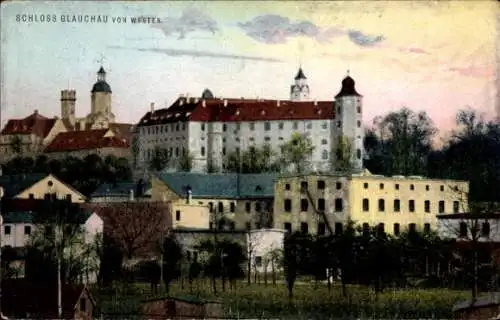 Ak Glauchau in Sachsen, Schloss