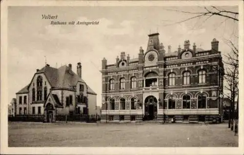 Ak Velbert im Rheinland, Rathaus, Amtsgericht