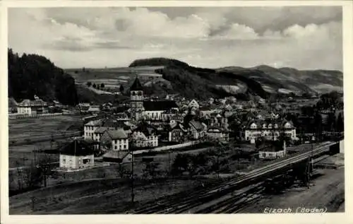 Ak Elzach im Schwarzwald, Gesamtansicht