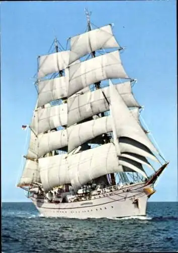 Ak Segelschulschiff Gorch Fock, Bundesmarine