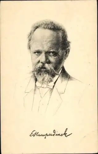 Künstler Ak Engelbert Humperdinck, Komponist, Portrait