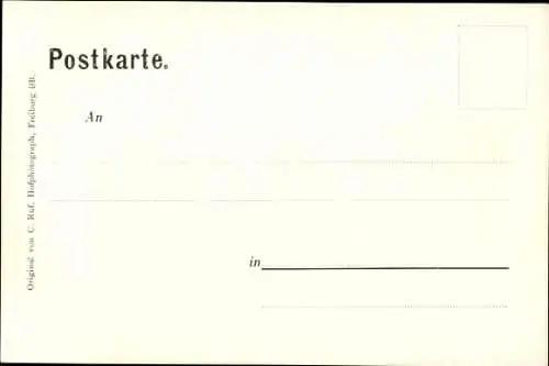 Ak Badische Volkstrachten, Hanauer aus Legelshurst, Amt Kehl