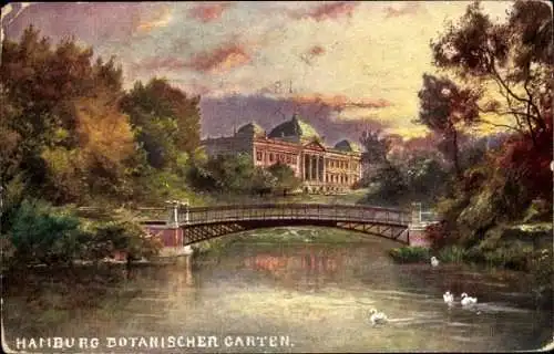 Ak Hamburg Mitte Altstadt, Botanischer Garten