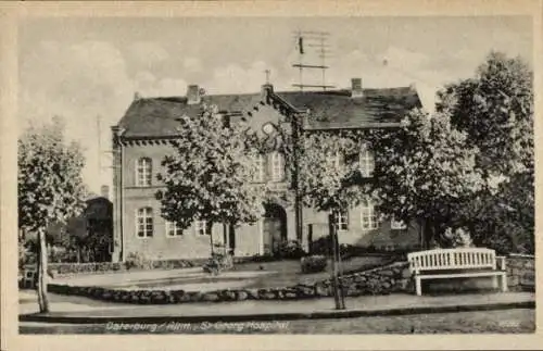 Ak Osterburg in der Altmark, St. Georg Hospital