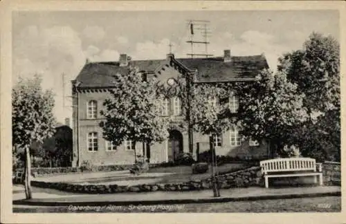 Ak Osterburg in der Altmark, St. Georg Hospital