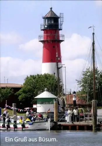 Ak Nordseebad Büsum, Leuchtturm