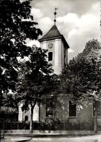 Ak Berlin Reinickendorf Hermsdorf, Alte Dorfkirche