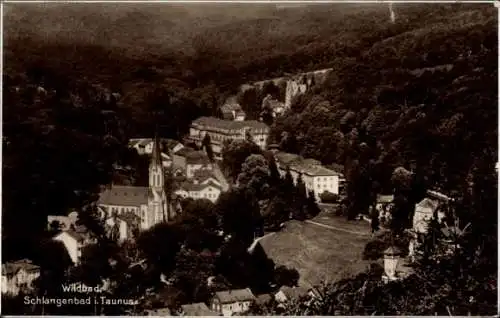 Ak Schlangenbad im Taunus Hessen, Gesamtansicht