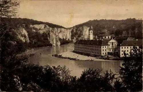 Ak Kelheim an der Donau Niederbayern, Kloster Weltenburg