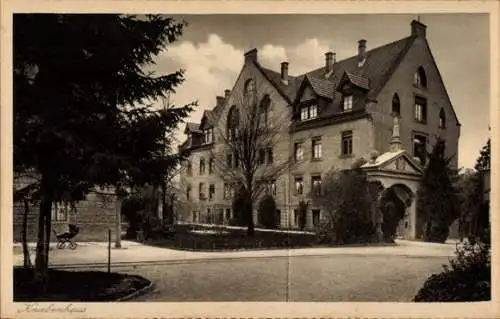 Ak Stetten Kernen im Remstal Württemberg, Knabenhaus, Schloss