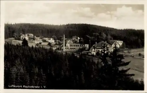 Ak Rautenkranz im Vogtland, Gesamtansicht