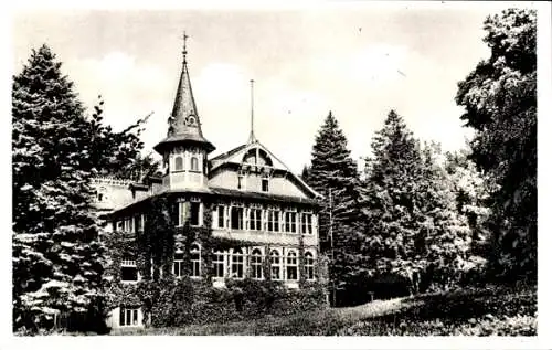 Ak Lindschied Bad Schwalbach im Rheingau Taunus Kreis, Haus Schwalbach, Heim für Volksbildung