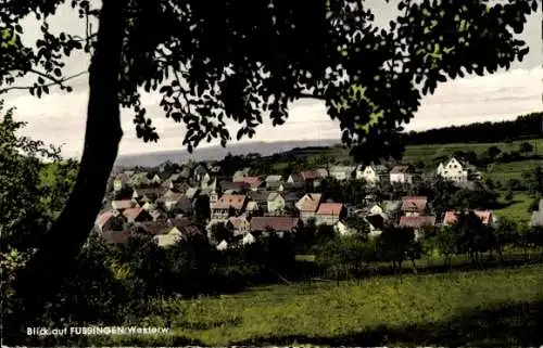 Ak Fussingen Waldbrunn im Westerwald, Gesamtansicht