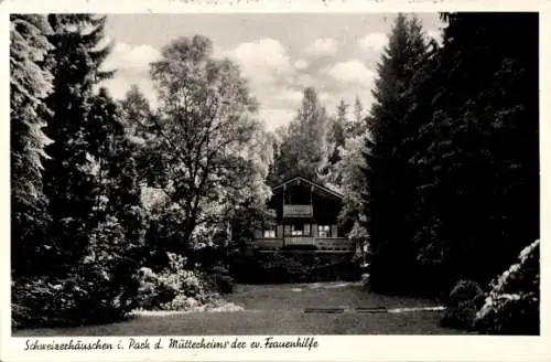 Ak Eppstein im Taunus, Mütterheim der ev. Frauenhilfe, Park