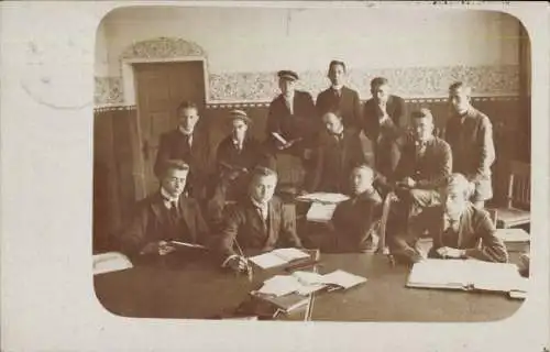 Studentika Ak Lutherstadt Eisleben, Gruppenfoto