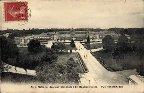 Ak Saint Maurice Val de Marne, Asile National des Convalescents