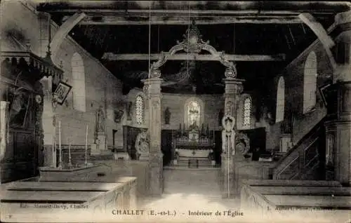 Ak Challet, Eglise, Interieur