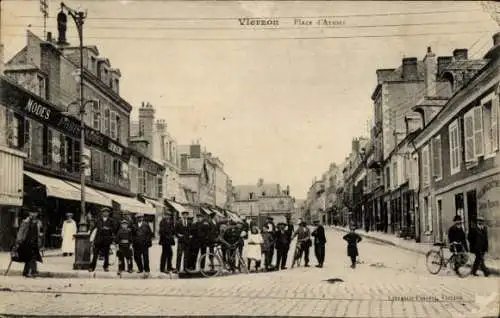 Ak Vierzon Cher, Place d'Armes