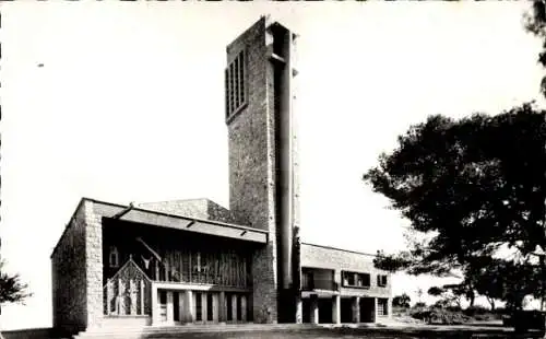 Ak Hyères les Palmiers Var, La Chapelle de Costebelle