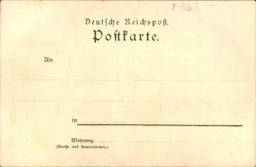 Künstler Litho Hoch, F., Straßburg Elsass Bas Rhin, Fischerstaden