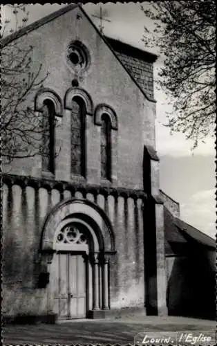 Ak Louin Deux-Sèvres, Kirche