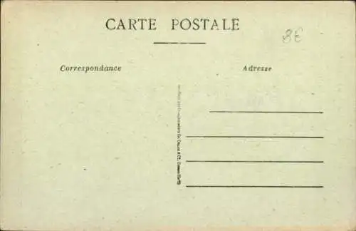 Ak Frontenay-Rohan-Rohan Deux-Sevres, Clocher et narthex du XI et XII siecle