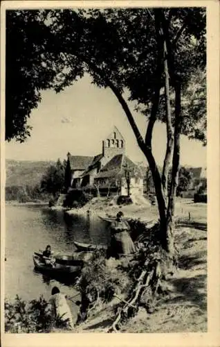 Ak Beaulieu sur Dordogne Corrèze, Chapelle des Penitents