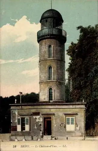 Ak Brive-la-Gaillarde Corrèze, Der Wasserturm