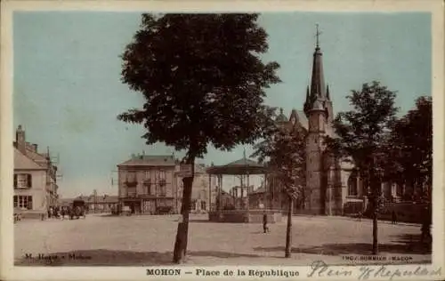 Ak Mohon Morbihan, Place de la Republique