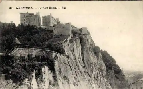 Ak Grenoble Isère, Fort Rabat